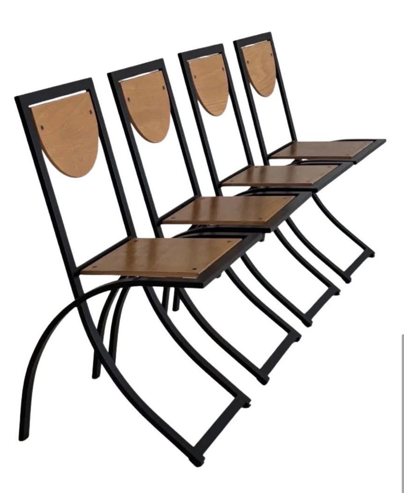 Ensemble de 4 chaises Cosinus par Karl Friedrich Förster pour KFF